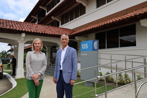 President-Martin-and-Annique-Kiel-at-Drake-CDS-building-768x512