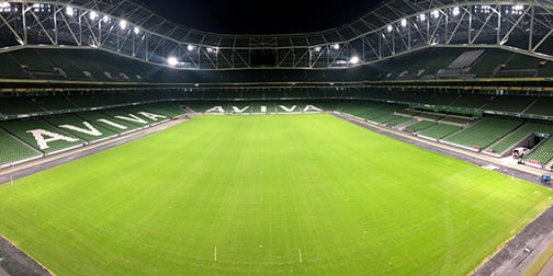 Aviva Stadium Lights